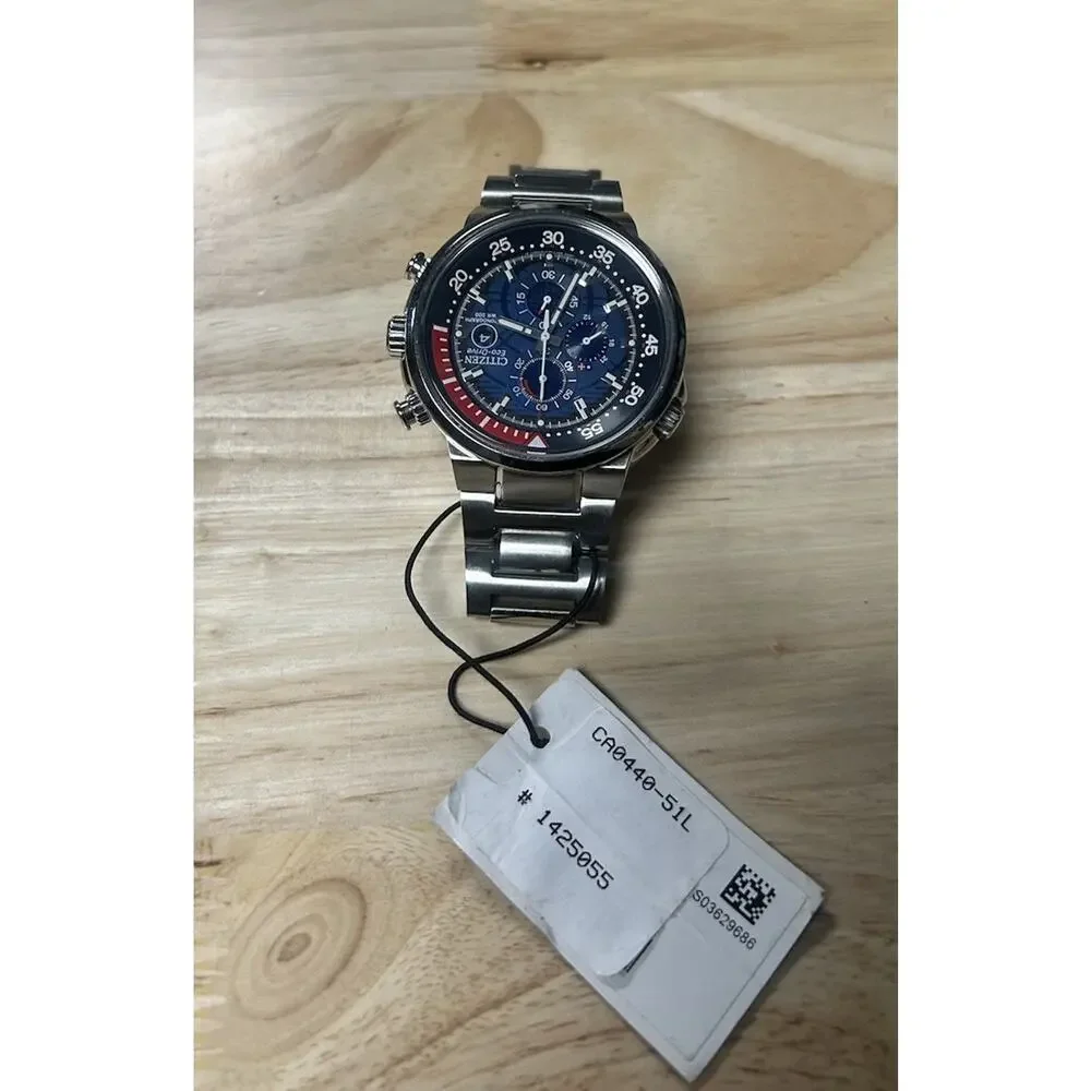 Citizen Eco-Drive Chronograph Men’s Stainless Steel Watch